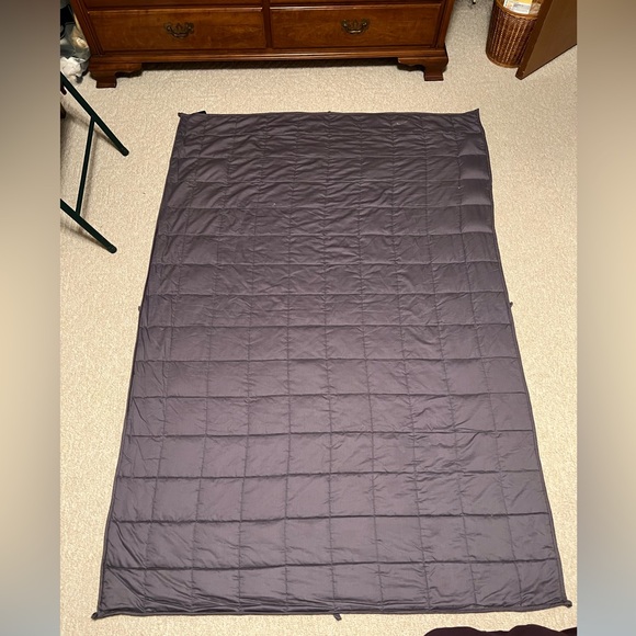 YnM weighted blanket 12lb with duvet cover - Picture 2 of 6